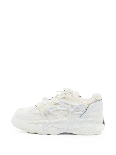 Pre-owned Maison Margiela Fusion Sneakers In Neutral