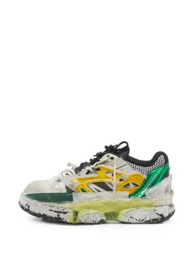 Pre-owned Maison Margiela Fusion Sneakers In White