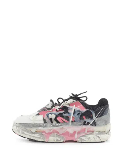 Pre-owned Maison Margiela Fusion Sneakers In White