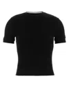 Maison Margiela Cupro Elastane T-shirt In Black