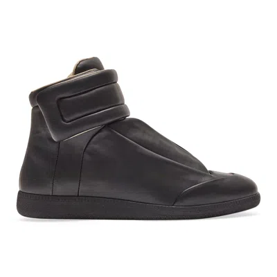 Maison Margiela Future Low Sneakers Ankle Length Rubber Sole In Black