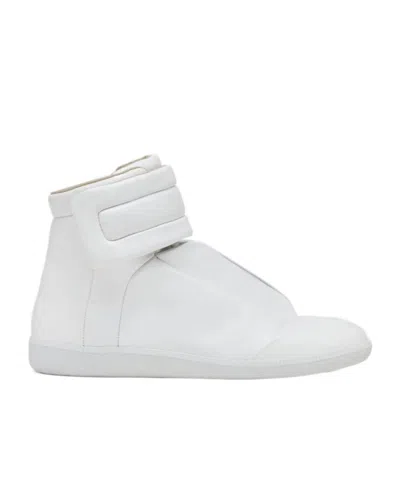Maison Margiela Future Sneaker With Padded Ankle Strap For Men In White