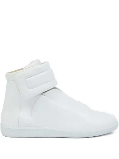 Maison Margiela Future Sneaker With Padded Ankle Strap For Men In White