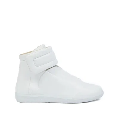 Maison Margiela Future Sneaker With Padded Ankle Strap For Men In White
