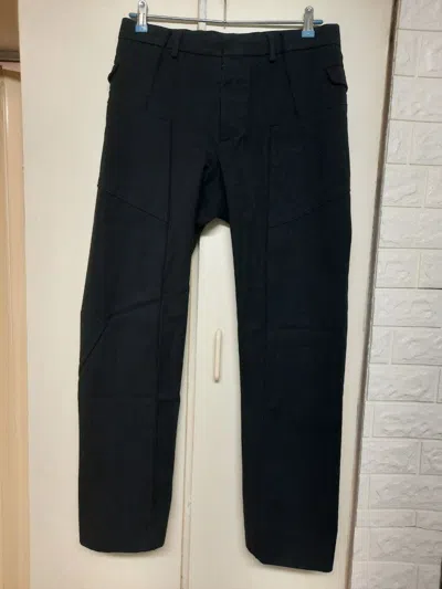 Pre-owned Maison Margiela Fw06 Aw06 Reconstructed Pants In Black