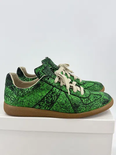 Pre-owned Maison Margiela Gat Low Shoes In Green