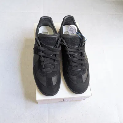 Pre-owned Maison Margiela Gat Replica Black 11.5 44.5 Low Tops Shoes