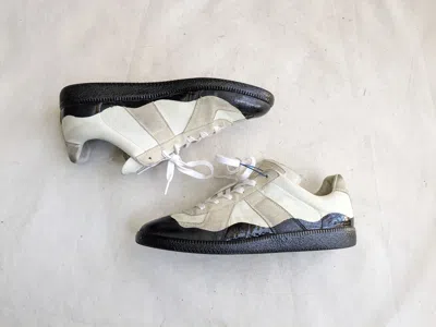Pre-owned Maison Margiela Gat Replica White Gray Black 10 43 Shoes