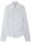 Maison Margiela Striped Long-sleeved Shirt Buttoned Cuffs
