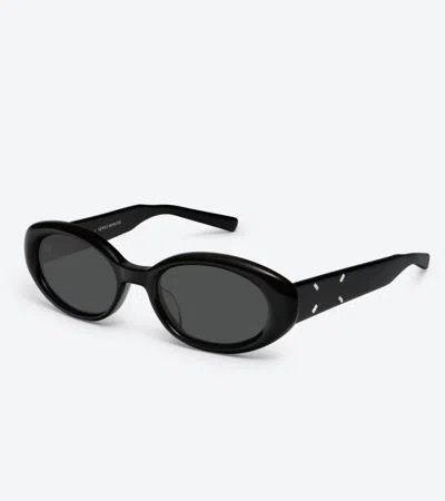 Pre-owned Maison Margiela Gentle Monster X  - Mm107 01/black Acetate Frame