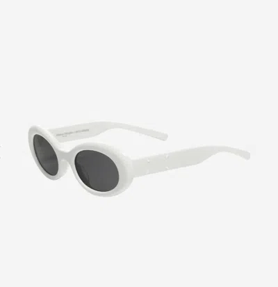 Pre-owned Maison Margiela Gentle Monster X  Mm005 White Black