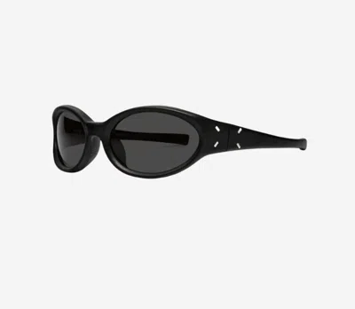 Pre-owned Maison Margiela Gentle Monster X  Mm104 Glasses / Express / Genuine In Leather Black Blue