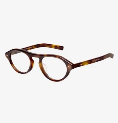 Pre-owned Maison Margiela Gentle Monster X  Mm112 Brown Translucent Clear, S. Korea Genuine In Black