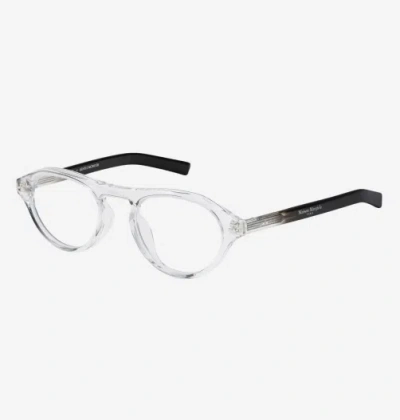 Pre-owned Maison Margiela Gentle Monster X  Mm112 Translucent Clear, South Korea Genuine In Black