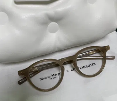 Pre-owned Maison Margiela Gentle Monster X  Mm116 Brown Translucent Clear Mm116-brc9 In Muticolor