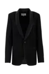 Maison Margiela Wool Single-breasted Blazer Jacket