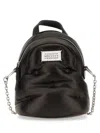 Maison Margiela "glam Slam" Backpack In Black
