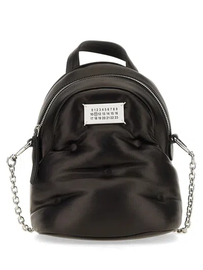 Maison Margiela "glam Slam" Backpack In Black