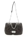 Maison Margiela Glam Slam Bag With Chain Strap In Black