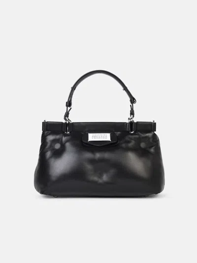 Maison Margiela 'glam Slam' Black Leather Bag