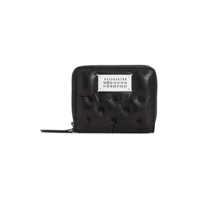 Maison Margiela "zipper Around" Wallet In Black