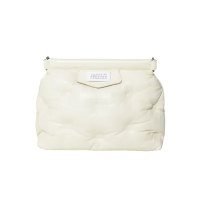 Maison Margiela Glam Slam Classique Padded Small Cream In White