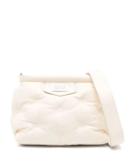 Maison Margiela Glam Slam Classique Small Shoulder Bag In White