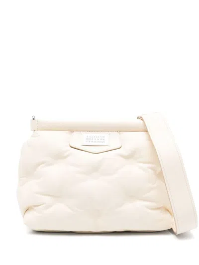 Maison Margiela Glam Slam Classique Small Shoulder Bag In White