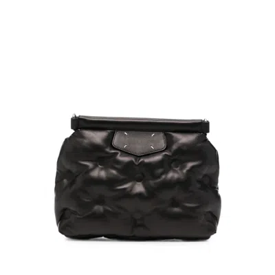 Maison Margiela Glam Slam Clutch Bag In Black