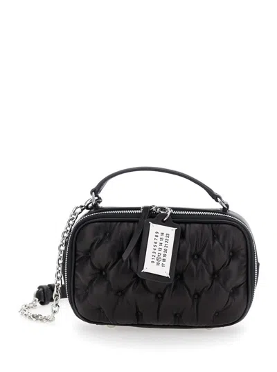 Maison Margiela Glam Slam Embroidery Camera Belt Bag Min In Black
