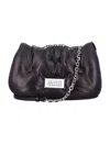Maison Margiela Compact Quilted Shoulder Bag In Black
