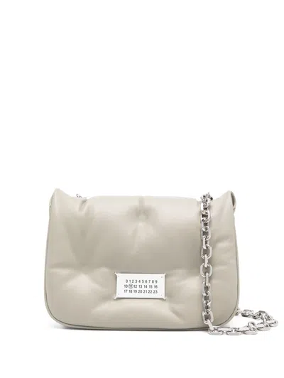 Maison Margiela Glam Slam Flap Small Bags In Grey