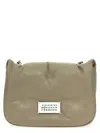Maison Margiela Glam Slam Flap Small Shoulder Bag In Gray