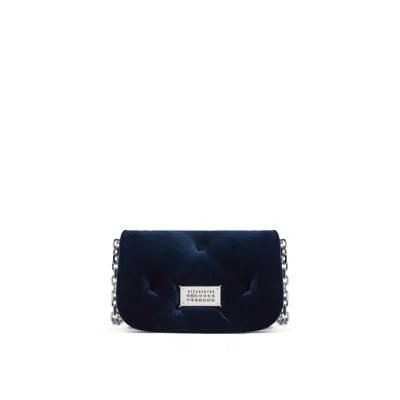 Maison Margiela Glam Slam Flap Small Unisex Dark Blue