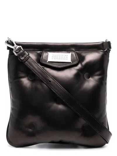 Maison Margiela Glam Slam Flat Pocket In Black