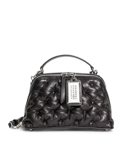 MAISON MARGIELA GLAM SLAM EMBROIDERY TRAPEZOID BAG