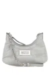 Maison Margiela Women Ice Nappa Leather Micro Glam Slam Hobo Shoulder Bag