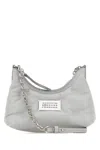Maison Margiela Women Ice Nappa Leather Micro Glam Slam Hobo Shoulder Bag