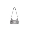 Maison Margiela Glam Slam Hobo Micro Unisex Metallic Grey