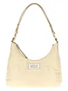 Maison Margiela Glam Slam Hobo Small Shoulder Bag In White