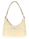 Maison Margiela Glam Slam Hobo Small Shoulder Bag In White