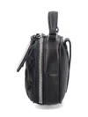 Maison Margiela Glam Slam Leather Handbag In Black