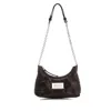 Maison Margiela Glam Slam Micro Hobo Bag In Black