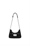 Maison Margiela Black Leather Glam Slam Hobo