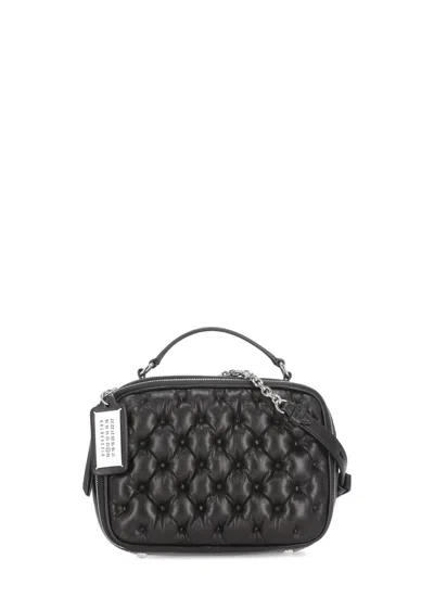 Maison Margiela Glam Slam Padded Medium Tote Bag In Black