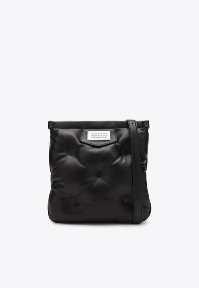 Maison Margiela Glam Slam Quilted Leather Shoulder Bag In Black