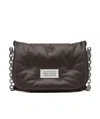 Maison Margiela Glam Slam Quilted Messenger Bag In Black