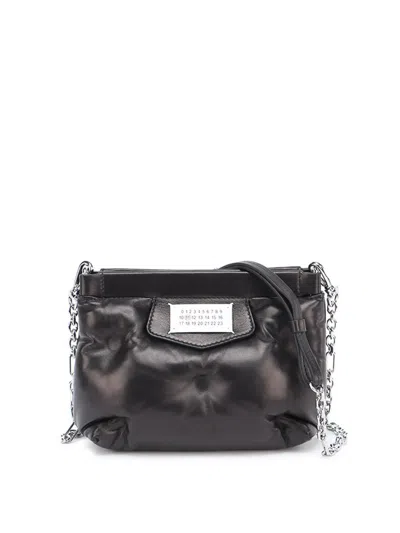 Maison Margiela Glam Slam Red Carpet Bag In Black