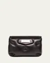 Maison Margiela Glam Slam Red Carpet Mini Quilted Clutch Bag In Black