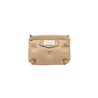 Maison Margiela Glam Slam Red Carpet Padded Mini Nude Bag In Neutrals